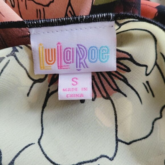 Sheer Floral Kimono Duster Cover Up Floral Neutral - Picture 7 of 7